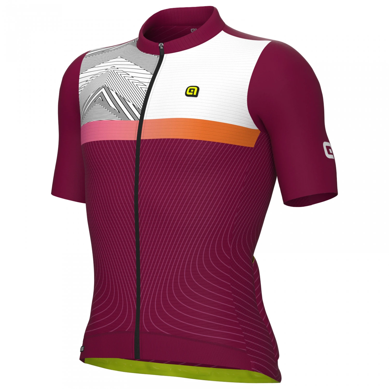 ALE Alé - PR-S Zig Zag S/S Jersey - Maillot De Cyclisme 4 ALE Alé - PR-S Zig Zag S/S Jersey - Maillot De Cyclisme – Image 4