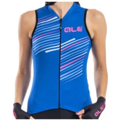 ALE Alé - Women's Flash Sleeveless Jersey - Débardeur De Cyclisme -Magasin De Vêtements D'Extérieur ale womens flash sleeveless jersey debardeur de cyclisme 1