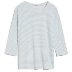 ARMEDANGELS - Women's Sianaa Lovely Stripes - Haut à Manches Longues