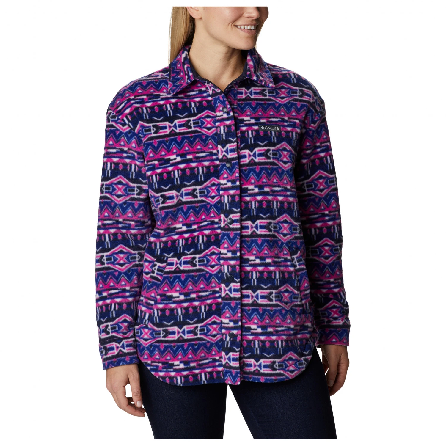 Columbia - Women's Benton Springs Shirt Jacket - Veste Polaire 1 Columbia - Women's Benton Springs Shirt Jacket - Veste Polaire