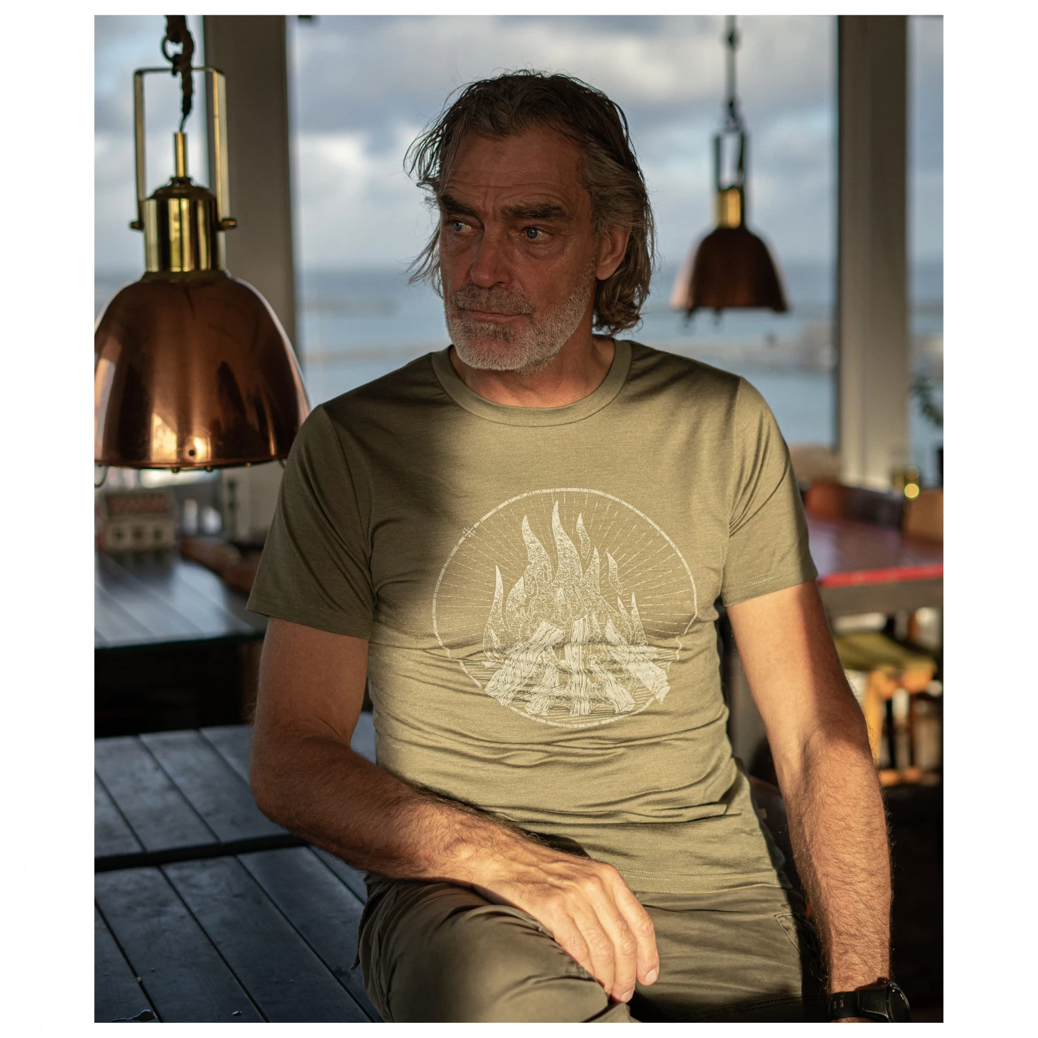 ELSK - Baal Wool T-Shirt - T-shirt En Laine Mérinos 2 ELSK - Baal Wool T-Shirt - T-shirt En Laine Mérinos – Image 2