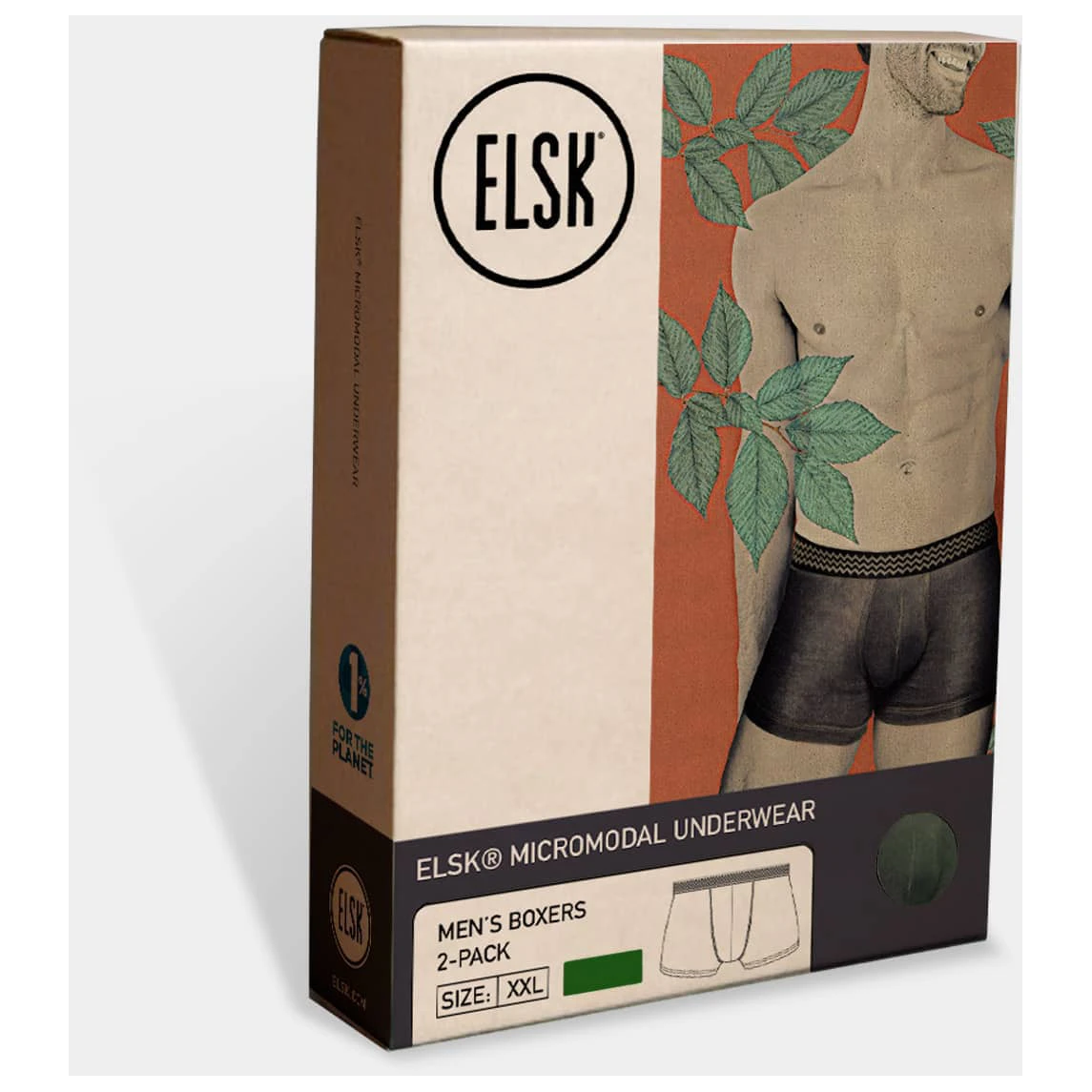 ELSK - Micromodal Underwear Boxers (2-Pack) - Sous-vêtement 2 ELSK - Micromodal Underwear Boxers (2-Pack) - Sous-vêtement – Image 2