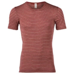 Engel - Striped S/S Shirt - Sous-vêtement Mérinos -Magasin De Vêtements D'Extérieur engel striped s s shirt sous vetement merinos 2