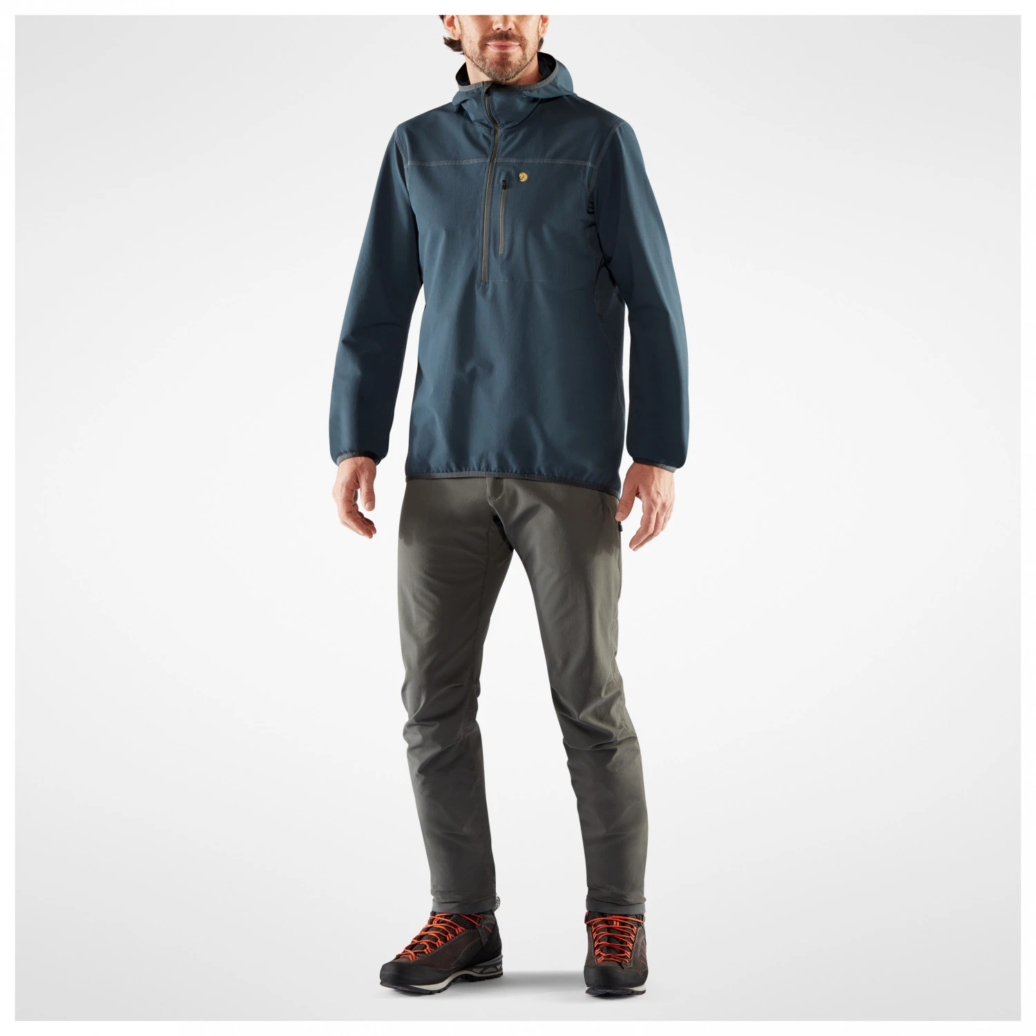 FJÄLLRÄVEN Fjällräven - Bergtagen Stretch Half Zip - Veste Softshell 3 FJÄLLRÄVEN Fjällräven - Bergtagen Stretch Half Zip - Veste Softshell – Image 3