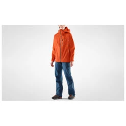 FJÄLLRÄVEN Fjällräven - Women's Bergtagen Lite Eco-Shell Jacket - Veste Imperméable -Magasin De Vêtements D'Extérieur fjaellraeven womens bergtagen lite eco shell jacket veste impermeable detail 3