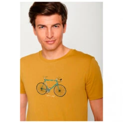 GreenBomb - Bike Uptown Guide - T-shirt -Magasin De Vêtements D'Extérieur greenbomb bike uptown guide t shirt detail 4