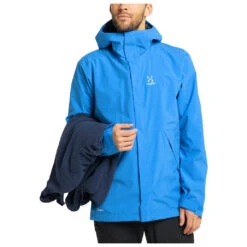 Haglöfs - Stuga 3-in-1 Jacket - Veste 3-en-1 -Magasin De Vêtements D'Extérieur hagloefs stuga 3 in 1 jacket veste 3 en 1 detail 6