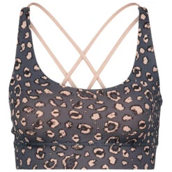 Hey Honey - Women's Criss-Cross Bra Leo - Brassière -Magasin De Vêtements D'Extérieur hey honey womens criss cross bra leo brassiere 1