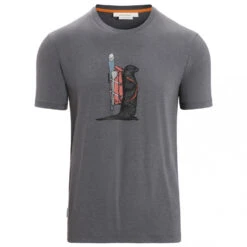 Icebreaker - Central Classic S/S Tee Otter Paddle - T-shirt En Laine Mérinos