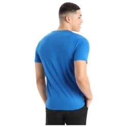 Icebreaker - Tech Lite II S/S Tee Pump Track - T-shirt En Laine Mérinos -Magasin De Vêtements D'Extérieur icebreaker tech lite ii s s tee pump track t shirt en laine merinos detail 3