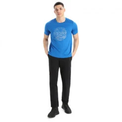 Icebreaker - Tech Lite II S/S Tee Pump Track - T-shirt En Laine Mérinos -Magasin De Vêtements D'Extérieur icebreaker tech lite ii s s tee pump track t shirt en laine merinos detail 4