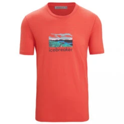 Icebreaker - Tech Lite II S/S Tee Trailhead - T-shirt En Laine Mérinos