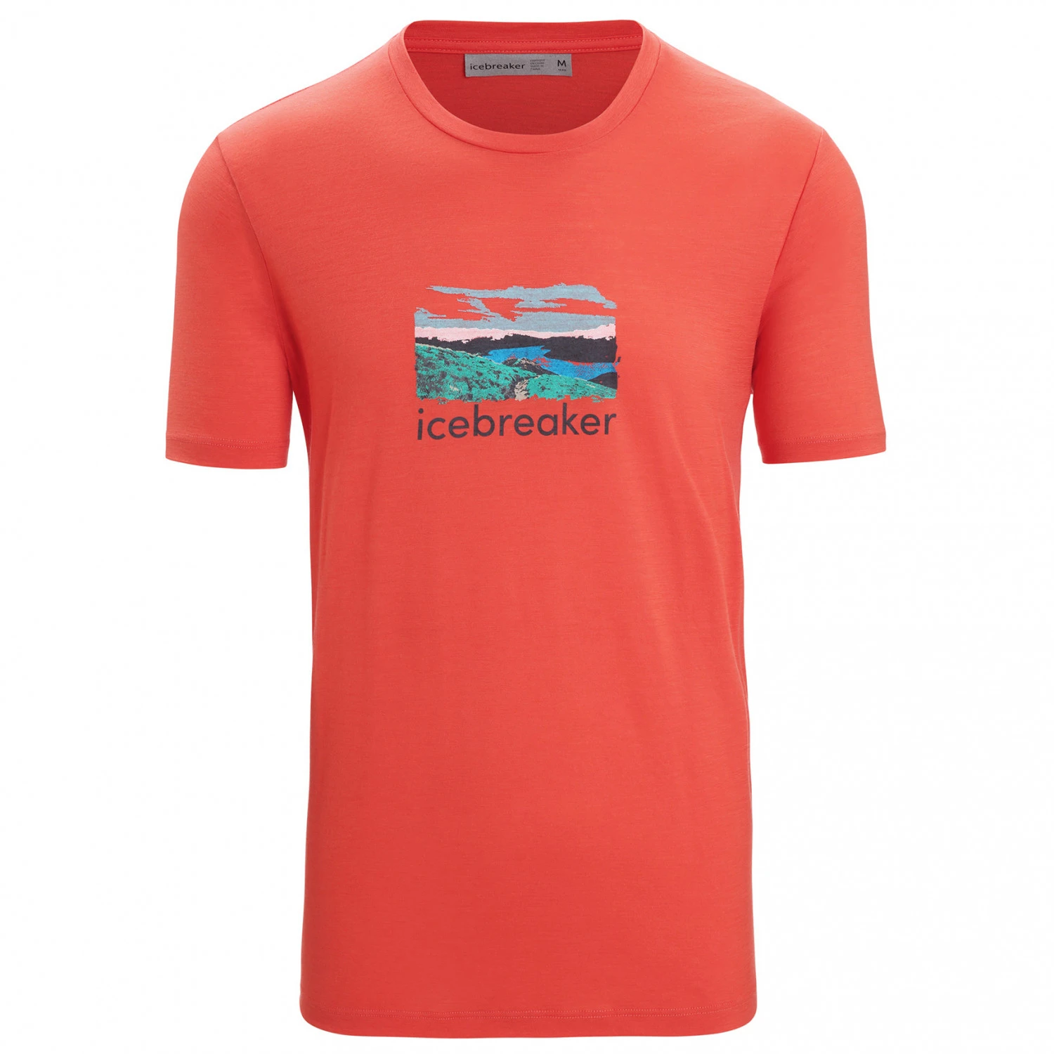 Icebreaker - Tech Lite II S/S Tee Trailhead - T-shirt En Laine Mérinos 1 Icebreaker - Tech Lite II S/S Tee Trailhead - T-shirt En Laine Mérinos