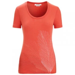 Icebreaker - Women's Tech Lite II S/S Scoop Tee Plume - T-shirt En Laine Mérinos