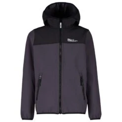Jack Wolfskin - Kid's Fourwinds Jacket - Veste Softshell -Magasin De Vêtements D'Extérieur jack wolfskin kids fourwinds jacket veste softshell 1