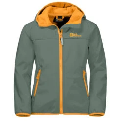 Jack Wolfskin - Kid's Fourwinds Jacket - Veste Softshell -Magasin De Vêtements D'Extérieur jack wolfskin kids fourwinds jacket veste softshell 2