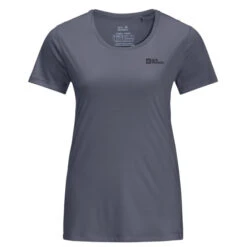 Jack Wolfskin - Women's Tech Tee - T-shirt Technique -Magasin De Vêtements D'Extérieur jack wolfskin womens tech tee t shirt technique 1