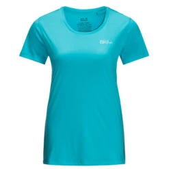 Jack Wolfskin - Women's Tech Tee - T-shirt Technique -Magasin De Vêtements D'Extérieur jack wolfskin womens tech tee t shirt technique 3