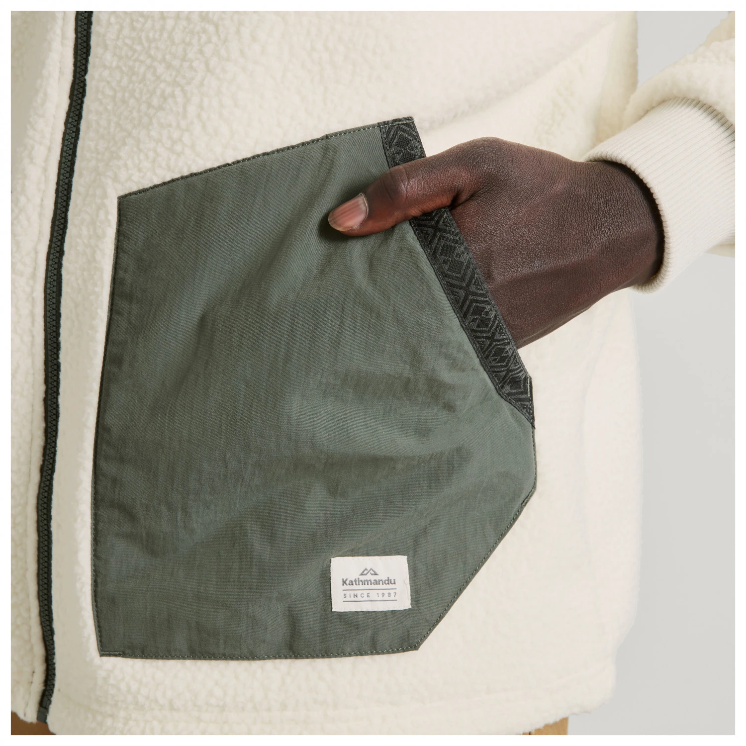 Kathmandu - Co-Z High Pile Oversize Jacket - Veste Polaire 4 Kathmandu - Co-Z High Pile Oversize Jacket - Veste Polaire – Image 4