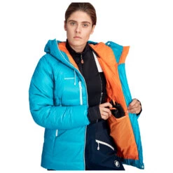Mammut - Women's Eigerjoch Pro Insulation Hooded Jacket - Doudoune -Magasin De Vêtements D'Extérieur mammut womens eigerjoch pro insulation hooded jacket doudoune detail 6