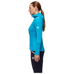 Mammut - Women's Eiswand Advanced ML Hooded Jacket - Veste Polaire -Magasin De Vêtements D'Extérieur mammut womens eiswand advanced ml hooded jacket veste polaire detail 3