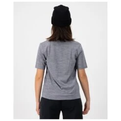 Mons Royale - Women's Icon Relaxed Tee - T-shirt En Laine Mérinos -Magasin De Vêtements D'Extérieur mons royale womens icon relaxed tee t shirt en laine merinos detail 3