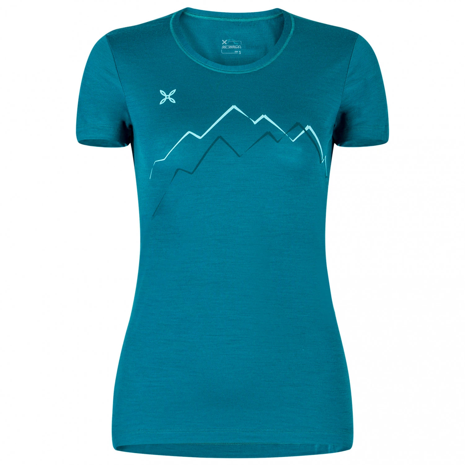 Montura - Women's Merino Skyline T-Shirt - T-shirt En Laine Mérinos 4 Montura - Women's Merino Skyline T-Shirt - T-shirt En Laine Mérinos – Image 4