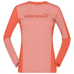 Norrøna - Women's Falketind Equaliser Merino Round Neck - T-shirt En Laine Mérinos -Magasin De Vêtements D'Extérieur norroena womens falketind equaliser merino round neck t shirt en laine merinos 2