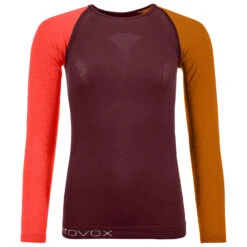 Ortovox - Women's 120 Comp Light Long Sleeve - Sous-vêtement Mérinos -Magasin De Vêtements D'Extérieur ortovox womens 120 comp light long sleeve sous vetement merinos 2