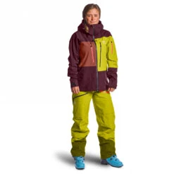 Ortovox - Women's 3L Deep Shell Jacket - Veste De Ski -Magasin De Vêtements D'Extérieur ortovox womens 3l deep shell jacket veste de ski detail 3