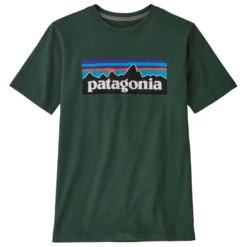 Patagonia - Boy's Regenerative Organic Certification Cotton P-6 Logo T-Shirt - T-shirt -Magasin De Vêtements D'Extérieur patagonia boys regenerative organic certification cotton p 6 logo t shirt t shirt 4