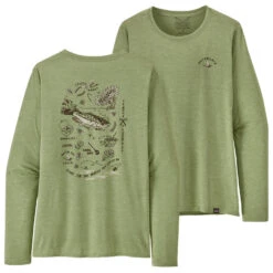 Patagonia - Women's L/S Cap Cool Daily Graphic Shirt Waters - Haut à Manches Longues -Magasin De Vêtements D'Extérieur patagonia womens l s cap cool daily graphic shirt waters haut a manches longues 2