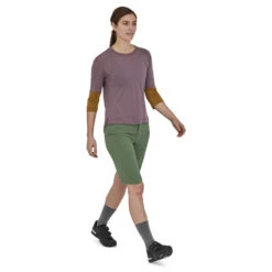 Patagonia - Women's Merino 3/4 Sleeve Bike Jersey - Haut à Manches Longues -Magasin De Vêtements D'Extérieur patagonia womens merino 3 4 sleeve bike jersey haut a manches longues detail 3