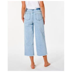 Rip Curl - Women's Sparrows Crop Wide Leg - Jean -Magasin De Vêtements D'Extérieur rip curl womens sparrows crop wide leg jean detail 3