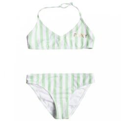 Roxy - Kid's Tropical Time Tri Bra Set - Bikini -Magasin De Vêtements D'Extérieur roxy kids tropical time tri bra set bikini 2