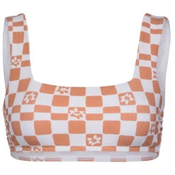 Roxy - Women's Check It 2 Bralette - Haut De Maillot -Magasin De Vêtements D'Extérieur roxy womens check it 2 bralette haut de maillot 1