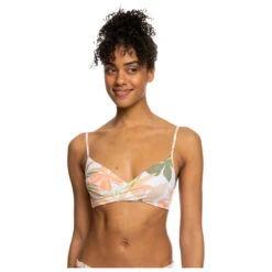 Roxy - Women's Printed Beach Classics Wrap Bra - Haut De Maillot -Magasin De Vêtements D'Extérieur roxy womens printed beach classics wrap bra haut de maillot detail 3