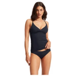 Seafolly - Women's Collective Wrap Front Singlet - Tankini -Magasin De Vêtements D'Extérieur seafolly womens collective wrap front singlet tankini detail 4