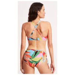 Seafolly - Women's Tropfest DD Scoop Neck Halter - Haut De Maillot -Magasin De Vêtements D'Extérieur seafolly womens tropfest dd scoop neck halter haut de maillot detail 3