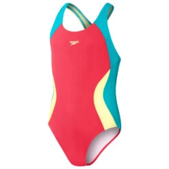 Speedo - Kid's Colourblock Spiritback - Maillot De Bain 9 Speedo - Kid's Colourblock Spiritback - Maillot De Bain -Magasin De Vêtements D'Extérieur speedo kids colourblock spiritback maillot de bain 2