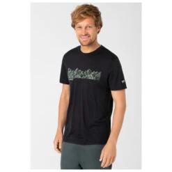 Super.natural - Contour Tee - T-shirt En Laine Mérinos 6 Super.natural - Contour Tee - T-shirt En Laine Mérinos -Magasin De Vêtements D'Extérieur supernatural contour tee t shirt en laine merinos detail 3