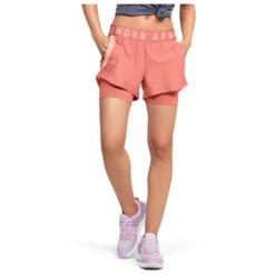 Under Armour - Women's Play Up 2-in-1 Short - Short De Running -Magasin De Vêtements D'Extérieur under armour womens play up 2 in 1 short short de running detail 3