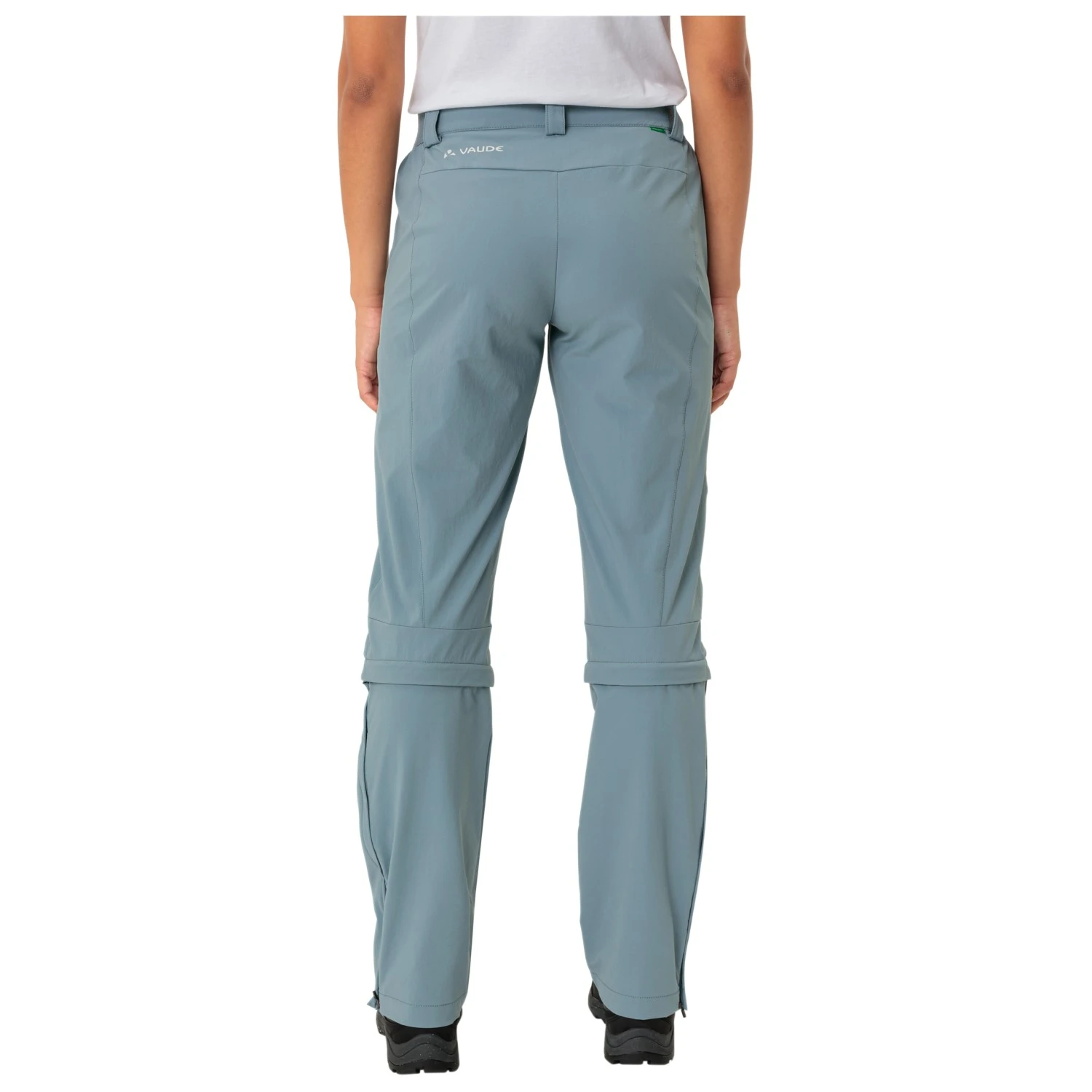 Vaude - Women's Farley Stretch Capri T-Zip Pants III - Pantalon Convertible 4 Vaude - Women's Farley Stretch Capri T-Zip Pants III - Pantalon Convertible – Image 4