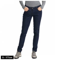 Vaude - Women's Larvik Pants - Jean 8 Vaude - Women's Larvik Pants - Jean -Magasin De Vêtements D'Extérieur vaude womens larvik pants jean detail 3