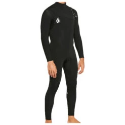 Volcom - 4/3MM Chest Zip Fullsuit - Combinaison De Surf -Magasin De Vêtements D'Extérieur volcom 4 3mm chest zip fullsuit combinaison de surf 1